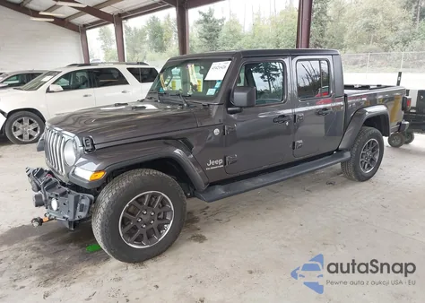 2021 Jeep Gladiator Overland 4X4 z USA, uszkodzony, nr VIN 1C6HJTFG1ML609390
